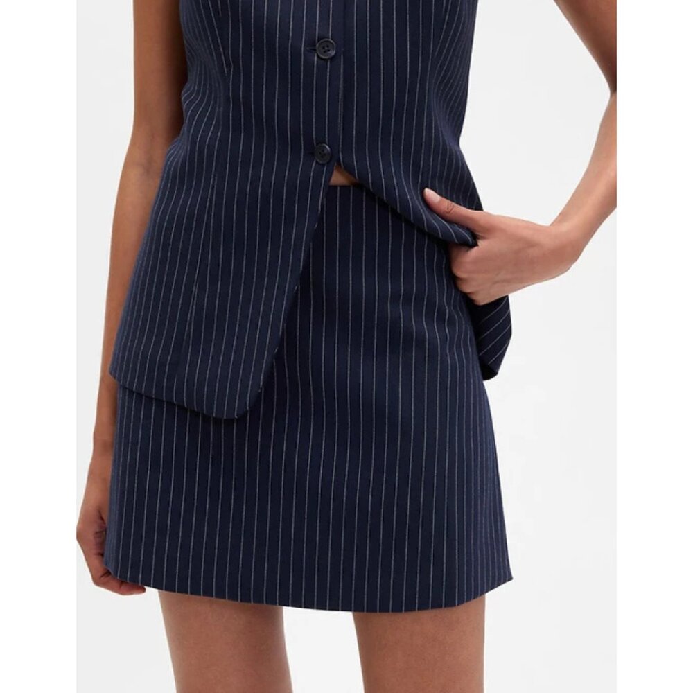 GAP Linen-Cotton Mini Skirt